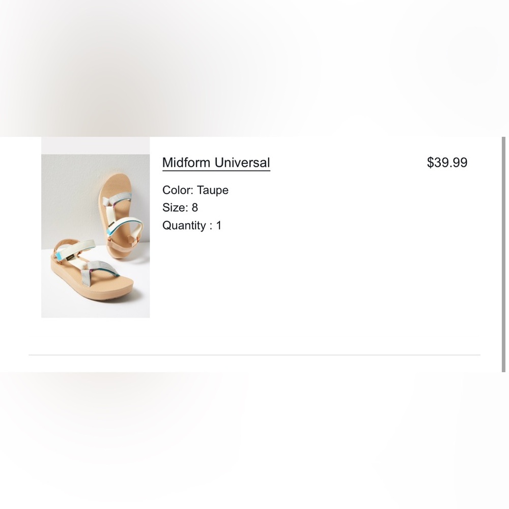 Teva sandals
